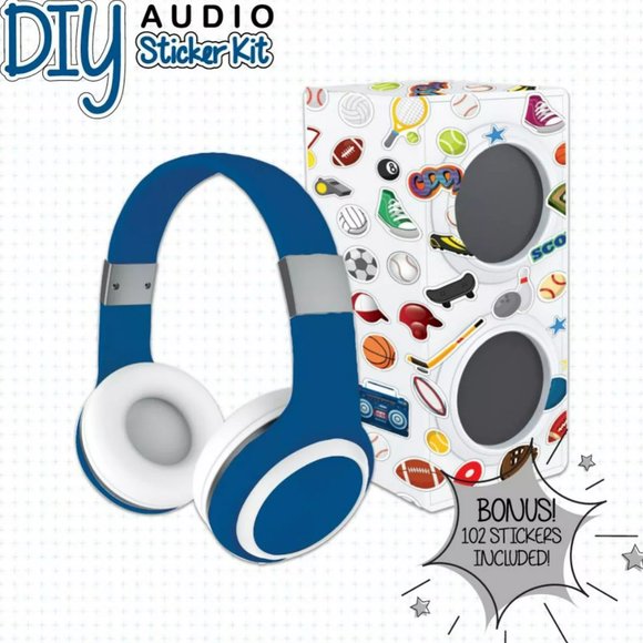 GABBA GOODS DIY Patch Kit- With Headphones, a bluetooth speaker, and a stickers. - Picture 6 of 6